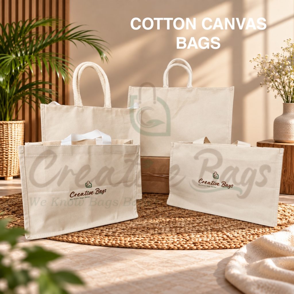 COTTON CANVAS BAGS